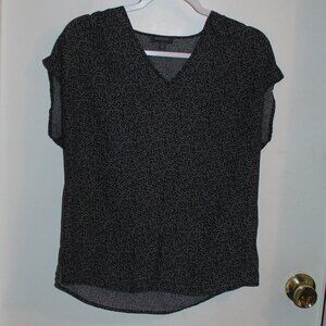 Women's Madison Short Sleeve Top Black/White